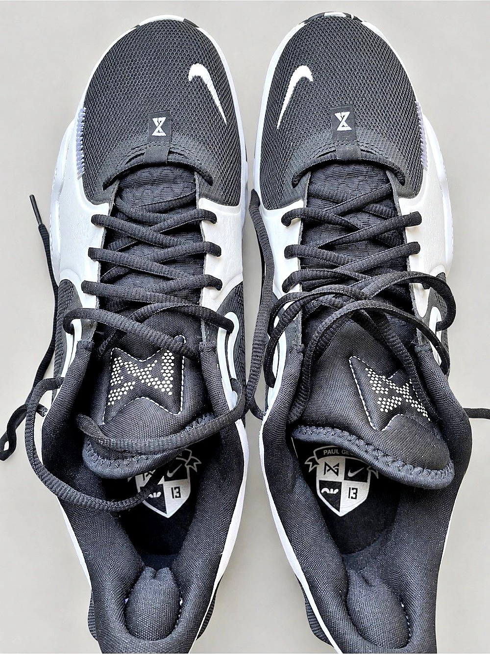 Nike PG 5 Black White Men's Black & White US 13